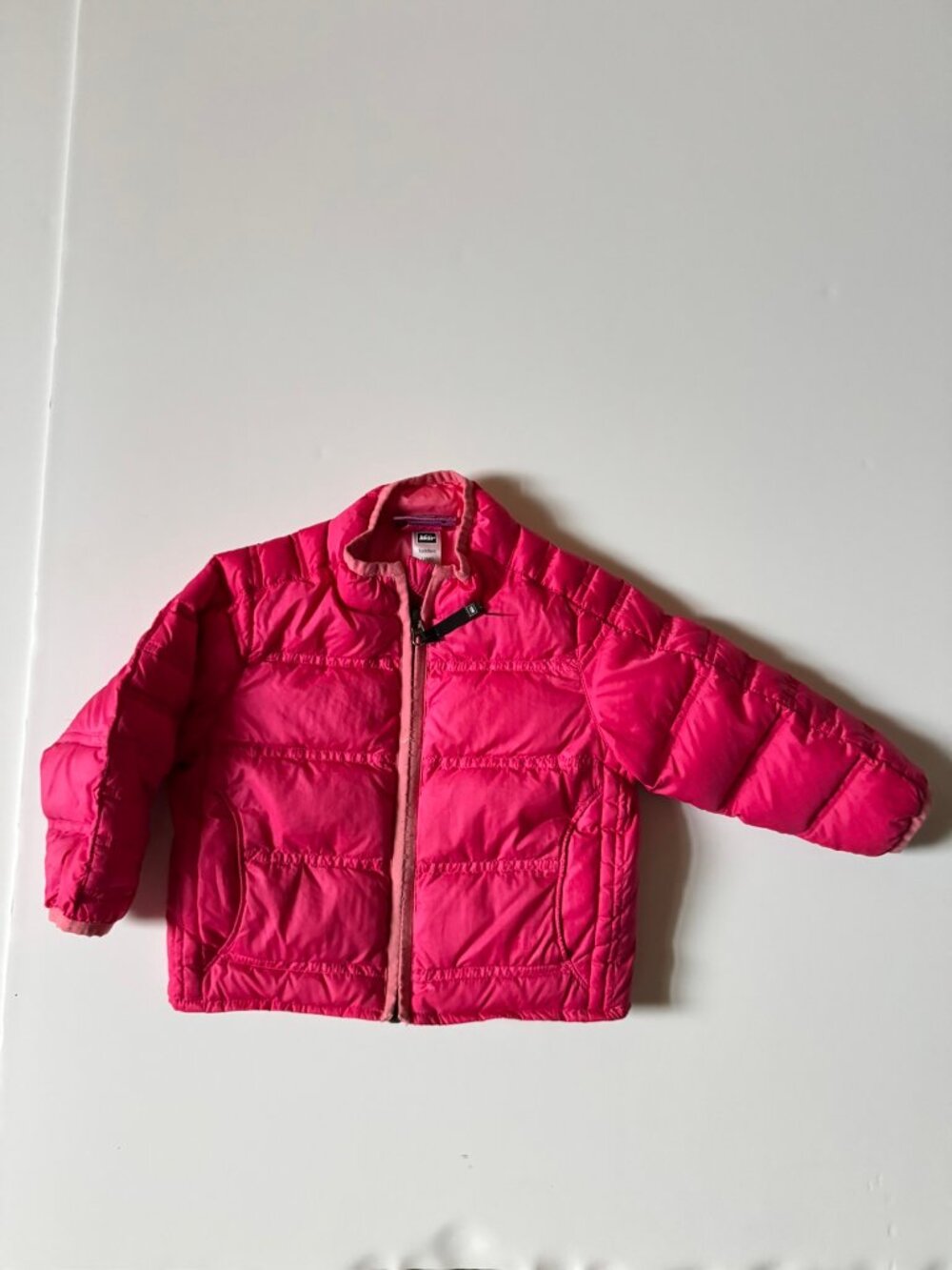 12m Pink Quilted Puffer Toddler Rei Zip Front Jacket